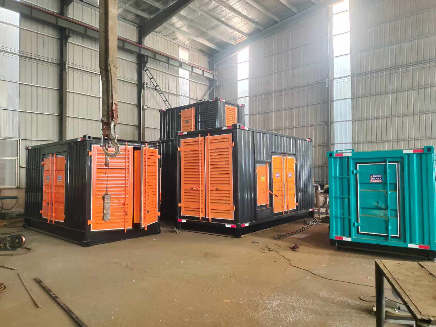 安福500kw柴油发电机组可以带动多少功率设备？